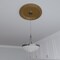 Ekena Millwork PVC Medallion (Canopies up to 13 1/2"), 22"OD x 3 1/2"ID x 1 1/2"P, Metallic Vintage Gold CMP22TRDVG - alternate 9